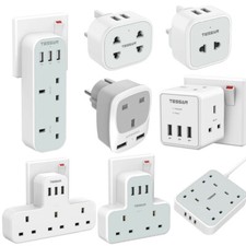 3 Pin Wall Socket Adapter Plug