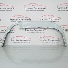 VW Passat Rear Bumper Diffuser Spoiler Trim Genuine White 2015 - 2018 [AK149]