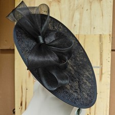 black large lace hatinator