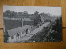 Pre 1914 Postcard Gravelly Hill Railway Station, BIRMINGHAM, Warwickshire