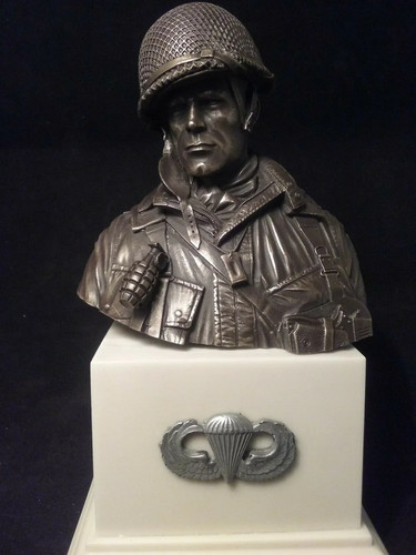 Cold cast bronze bust - cold,