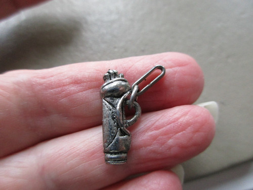 Vintage silver tone golf - vintage,