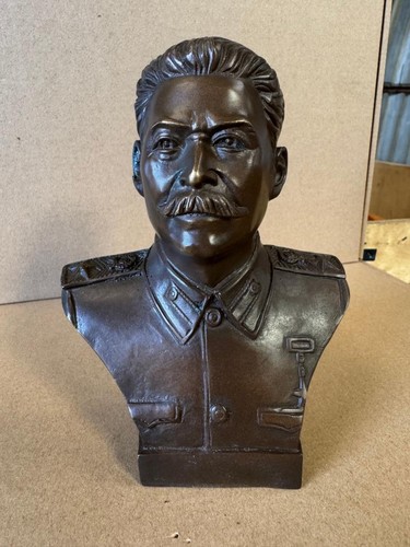 Bronze bust joseph stalin - bronze,