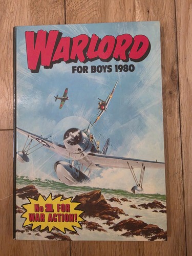 Warlord book for boys 1980 - for,