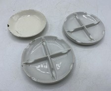 Watercolour Mixing Palette Dishes 4-well Circular Winsor Newton Johnson Ceramic