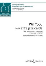 Two Extra Jazz Carols Will Todd Choral Score Mixed Choir [SATB Div] and Piano Bo