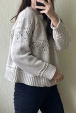 Toast Wool Cotton Jumper Yoke