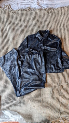 Blue satin marks and - satin, spencer