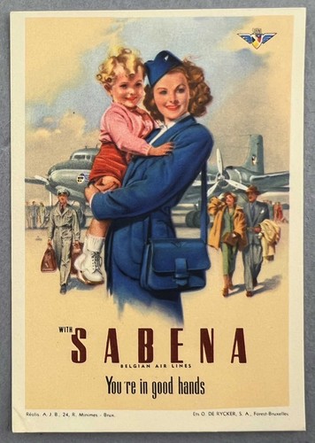 Sabena vintage original - sabena,