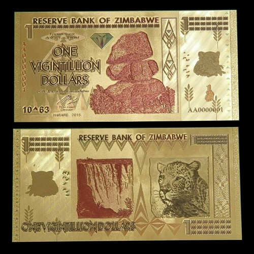 Zimbabwe vigintillion - zimbabwe, 1