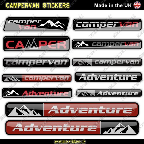 Campervan stickers van - campervan,
