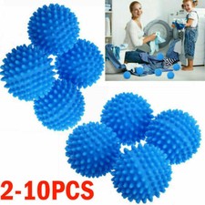 10 x Reusable Tumble Dryer Balls UK Laundry Washing Machine Eco Clothes Softener
