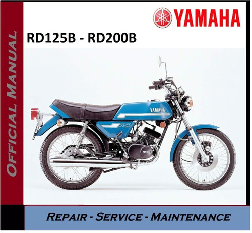 Yamaha rd125b rd200b rd125 - yamaha,