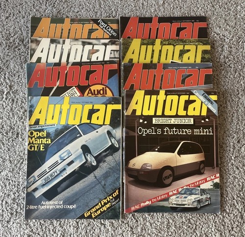 Autocar magazine 1983 job - magazine,