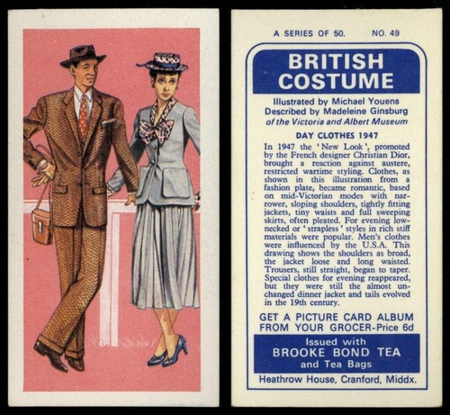 Day clothes 1947 - 1947, british