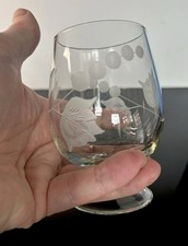 Antique  Crystal Glass  Brandy