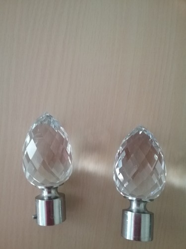 Crystal and brushed silver - 2,