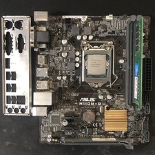 REFURB Asus H110M-R Micro-ATX + Intel i5-7400 Quad Core CPU + 8GB RAM + CPU Fan