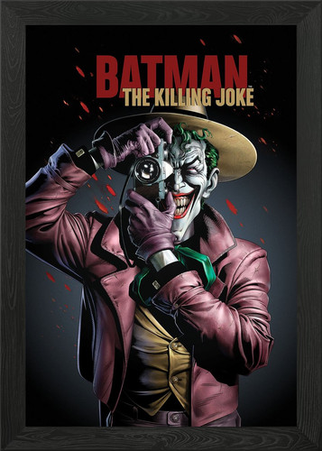 The killing joke framed wall - joke,