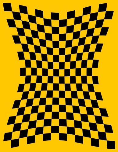 Distorted checkers car - checkers, rc