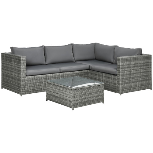 Piece rattan corner - rattan,