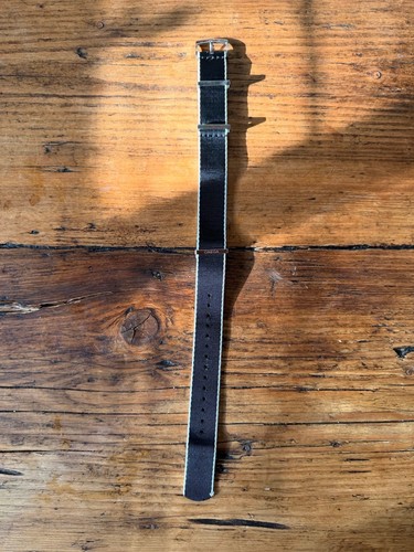 Genuine omega nato strap - omega, black