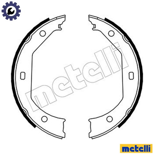 Brake shoe set - shoe, parking