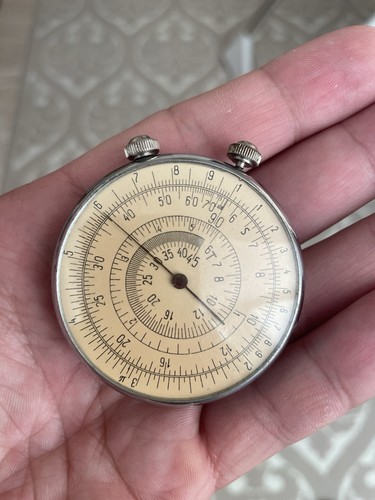 Vintage circular slide - vintage, rule