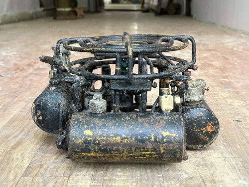 Old vintage iron kerosene - iron,