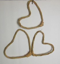 Set of 3 Hand Made Wicker