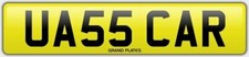 UA55 CAR FUNNY REGISTRATION U