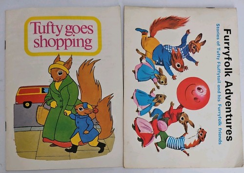 Vintage tufty club books - tufty,