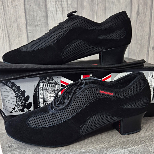 Supadance 8899 black suede - supadance,