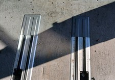 Pair Of Vw Caravelle T5 TRANSPORTER Seat Rails  Inner Front Cap Trims Covers