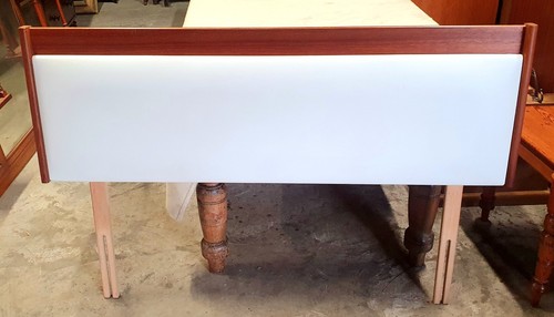 Vintage teak white vinyl - teak, &