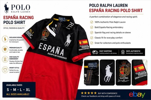 Polo ralph lauren - polo, racing