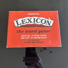 Lexicon vintage 1960 card - lexicon, 1960's