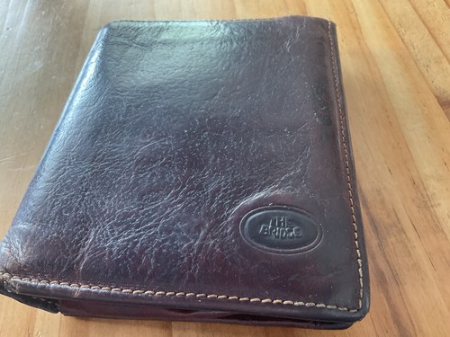 The bridge leather wallet with - the,