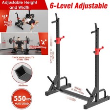 Adjustable Barbell Rack Squat