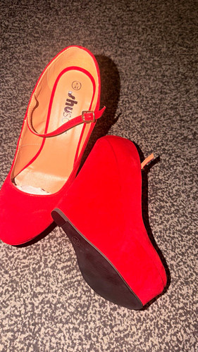 Shusole women 8 - uk, red