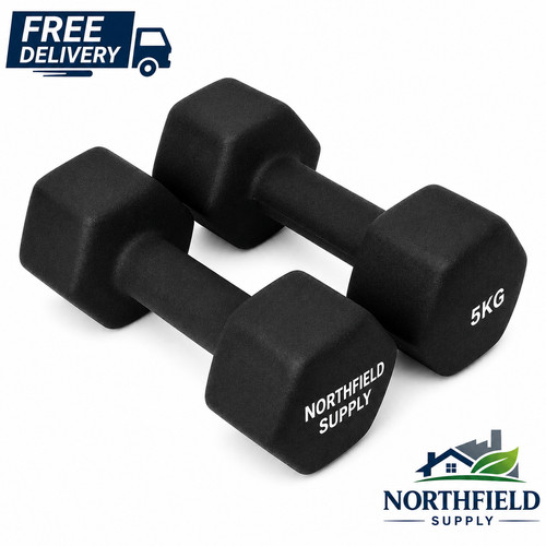 Dumbbells set neoprene - set, of