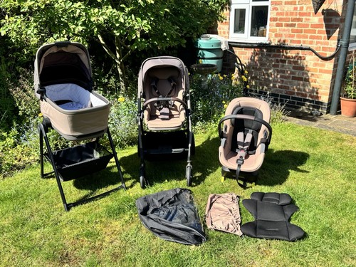 Silver cross reef - silver, pushchair
