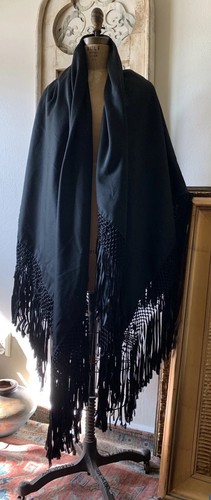 Vintage piano shawl cover - vintage,