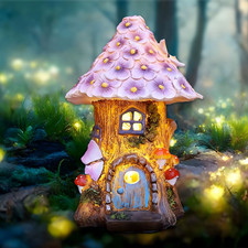 New Fairy Garden House Solar