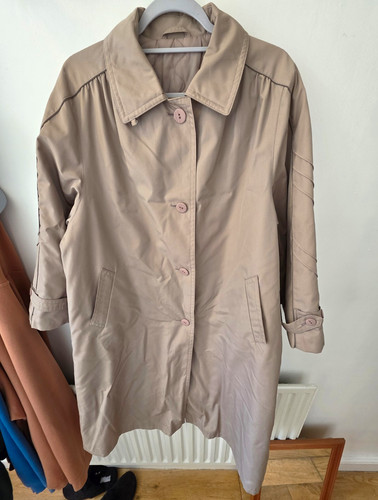 Women long coat cream sand - women's,