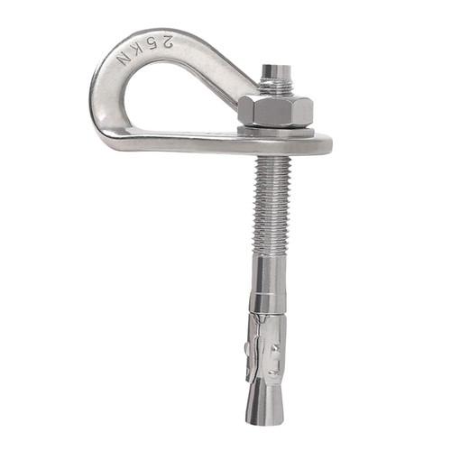 Rock climbing bolt hanger - climbing,