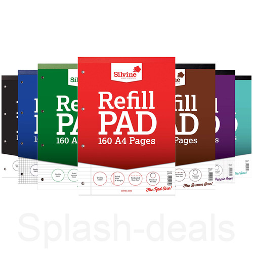 Silvine refill pad 160 - a4,