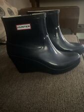 Hunter Ashton Wedge Wellie Bootie