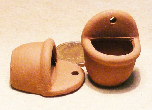 Dolls house terracotta style - dolls,