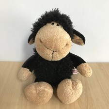 Nici Jolly Mah Black Sheep Lamb Soft Toy Plush Vintage 2003 Small 24cm + Tag